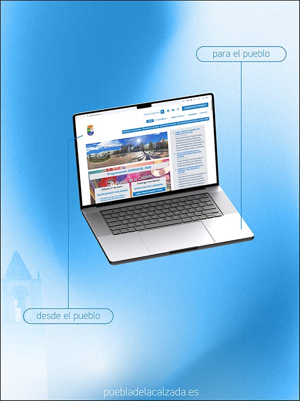 Diseño Web Ayuntamiento Puebla de la Calzada